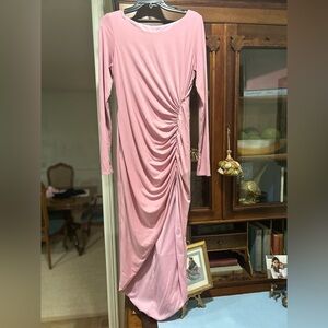 Katie May Mover and Shaker in Mauve Dress